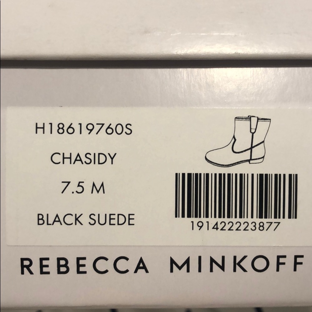 Rebecca Minkoff Chasidy black booties